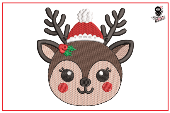 Baby Christmas Reindeer Embroidery Review