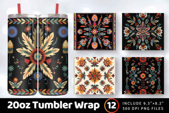 Native American Floral Embroidery Tumble Review
