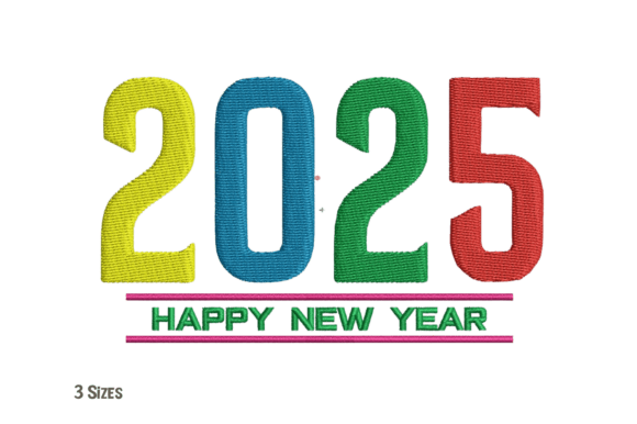 Review: 2025 Happy New Year Machine Embroidery for Gifts