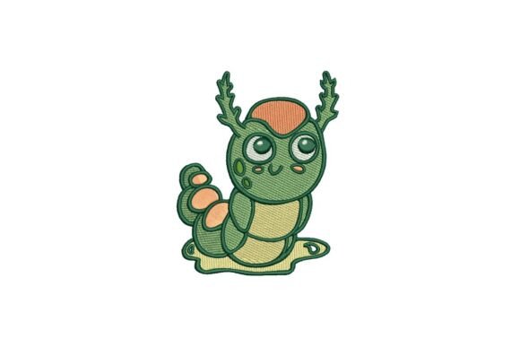 Review: Adorable Caterpillar Monster Embroidery