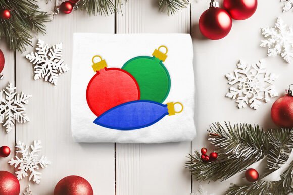 Review: Ornament Cluster Applique Embroidery for Holiday Sales