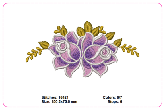 Review: Rose Flower Embroidery Designs for Craft Fairs