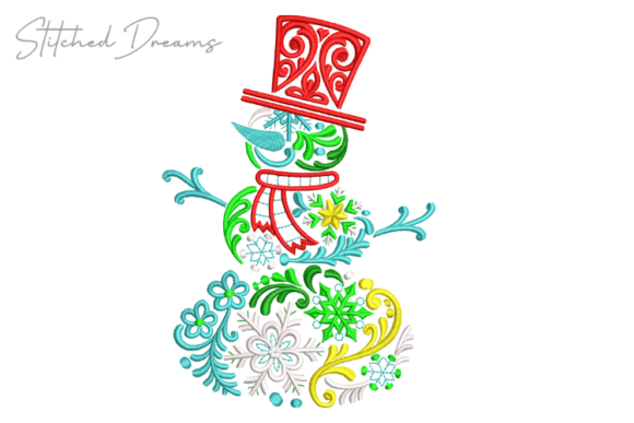 Review: Snowman Embroidery Design for Boutique Sweatshirts