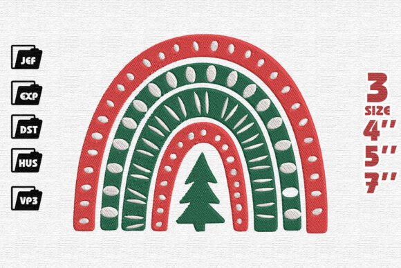 Reviewing Christmas Magic Rainbow Embroidery for Holiday Sales