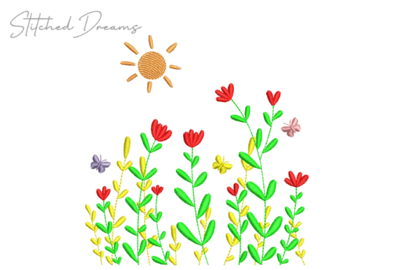 Reviewing Flowers Under the Sun Embroidery
