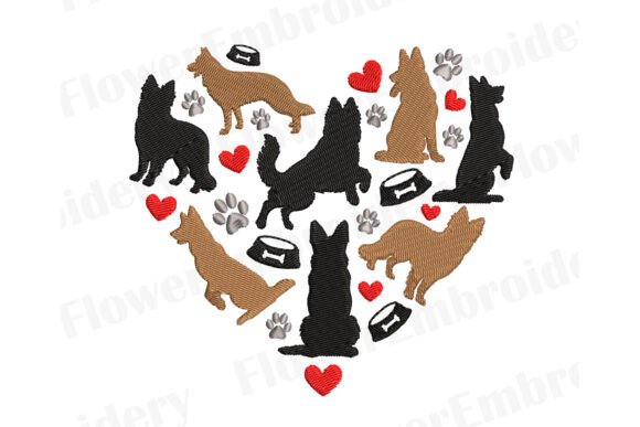 Reviewing German Shepherd Machine Embroidery for Apparel