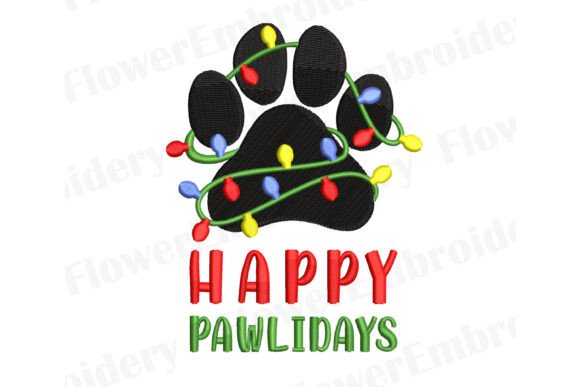 Reviewing Happy Pawlidays Embroidery for Holiday Gifts