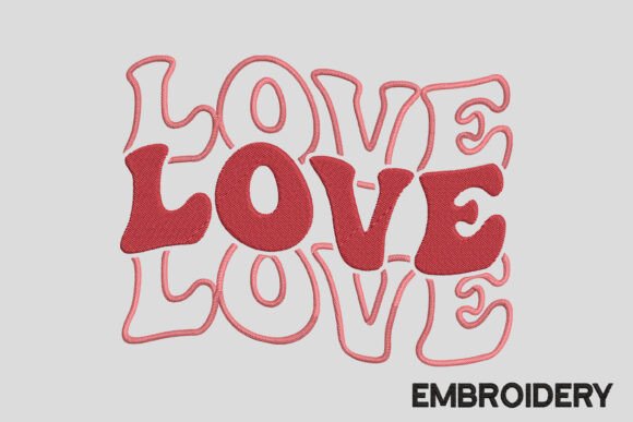 Reviewing Love Valentine Embroidery Design for Boutique Sweatshirts
