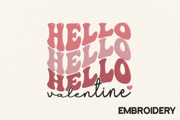 Reviewing the Hello Valentine Embroidery Design