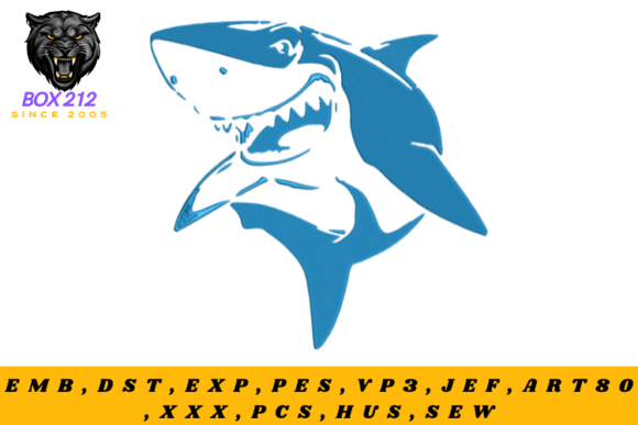 Reviewing the Shark Embroidery Design for Gifts